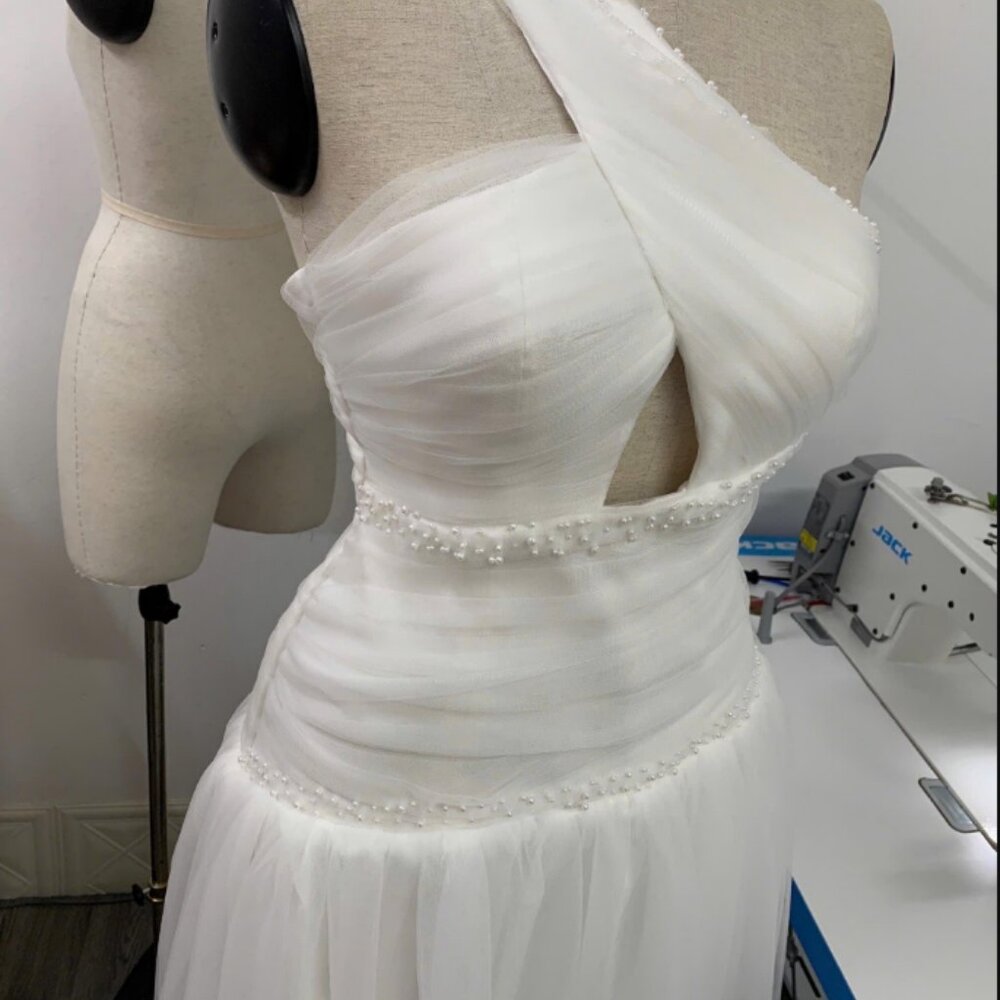 SouliaDream / White Goddess Dress / Women's Large - Picture 8 of 10